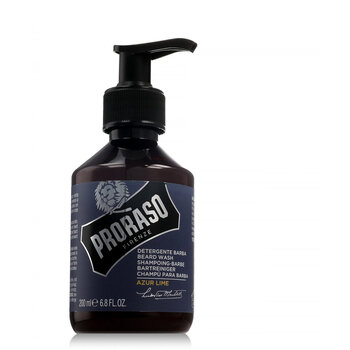 Azur Lime Beard Wash - Šampon na vousy s vůní citrusů a jalovce